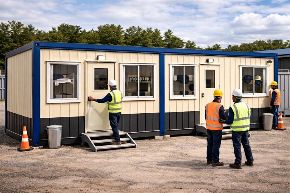 20ft Site Office portable trailer view 4