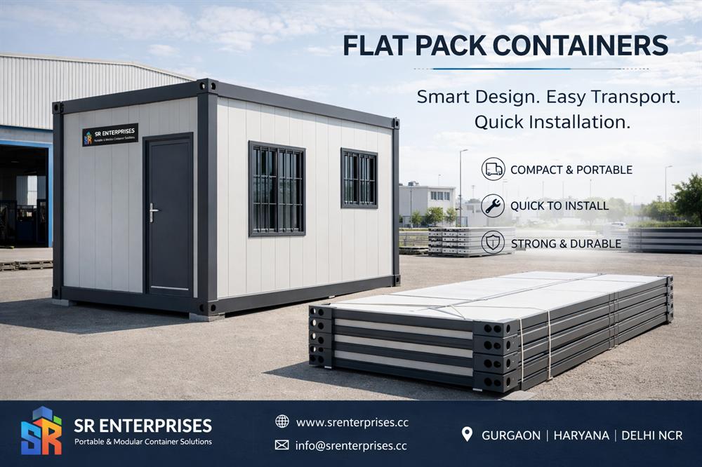 Flat Pack Containers view 3