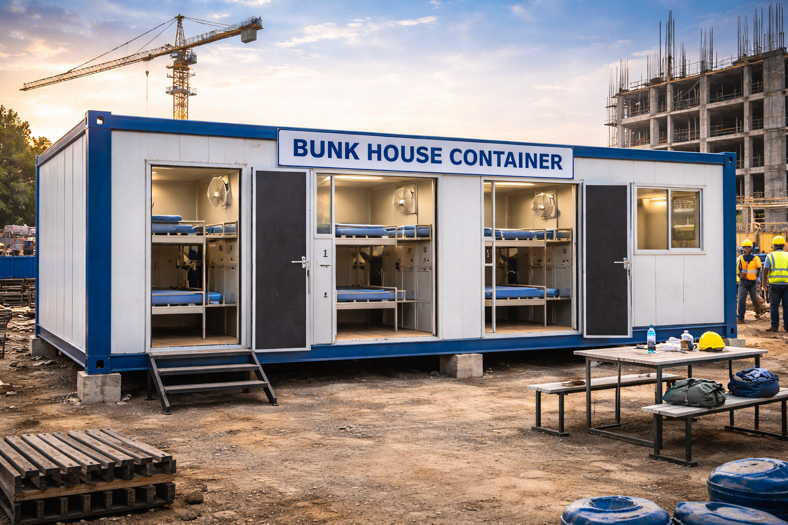 MS Bunk Bed Container manufactured by SR Enterprises